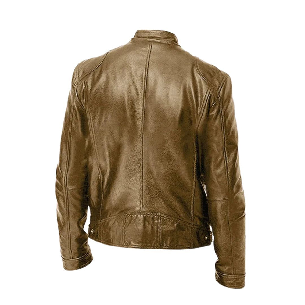 BRUNO - Chaqueta de piel de motorista™