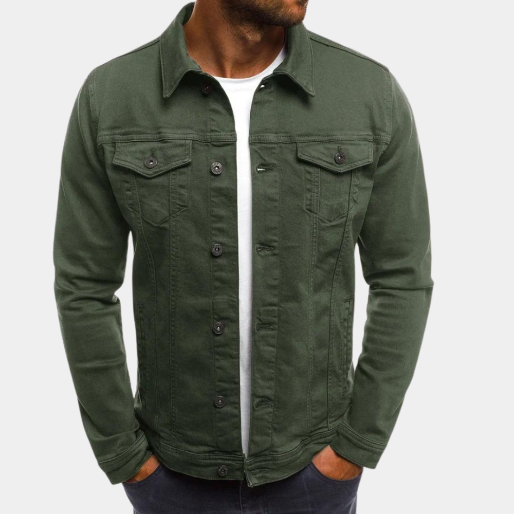MAURO - CHAQUETA DE CAMIONERO CON BOTONES