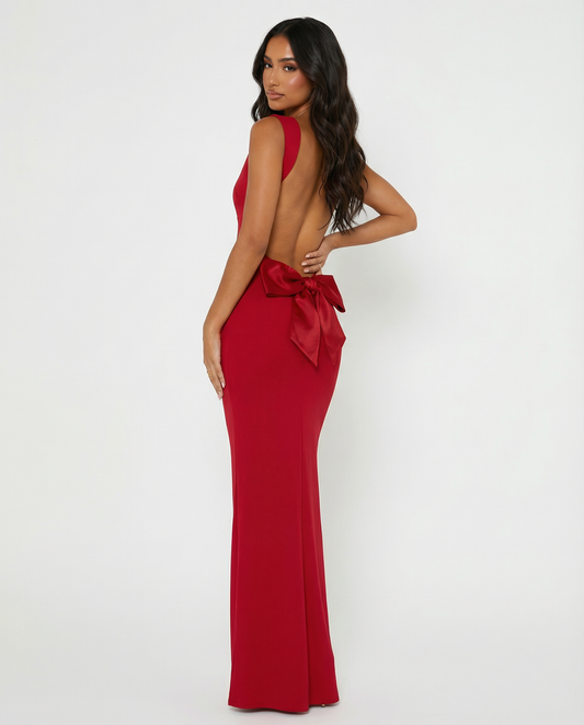 ARIA | Vestido Largo Espalda Abierta Musa