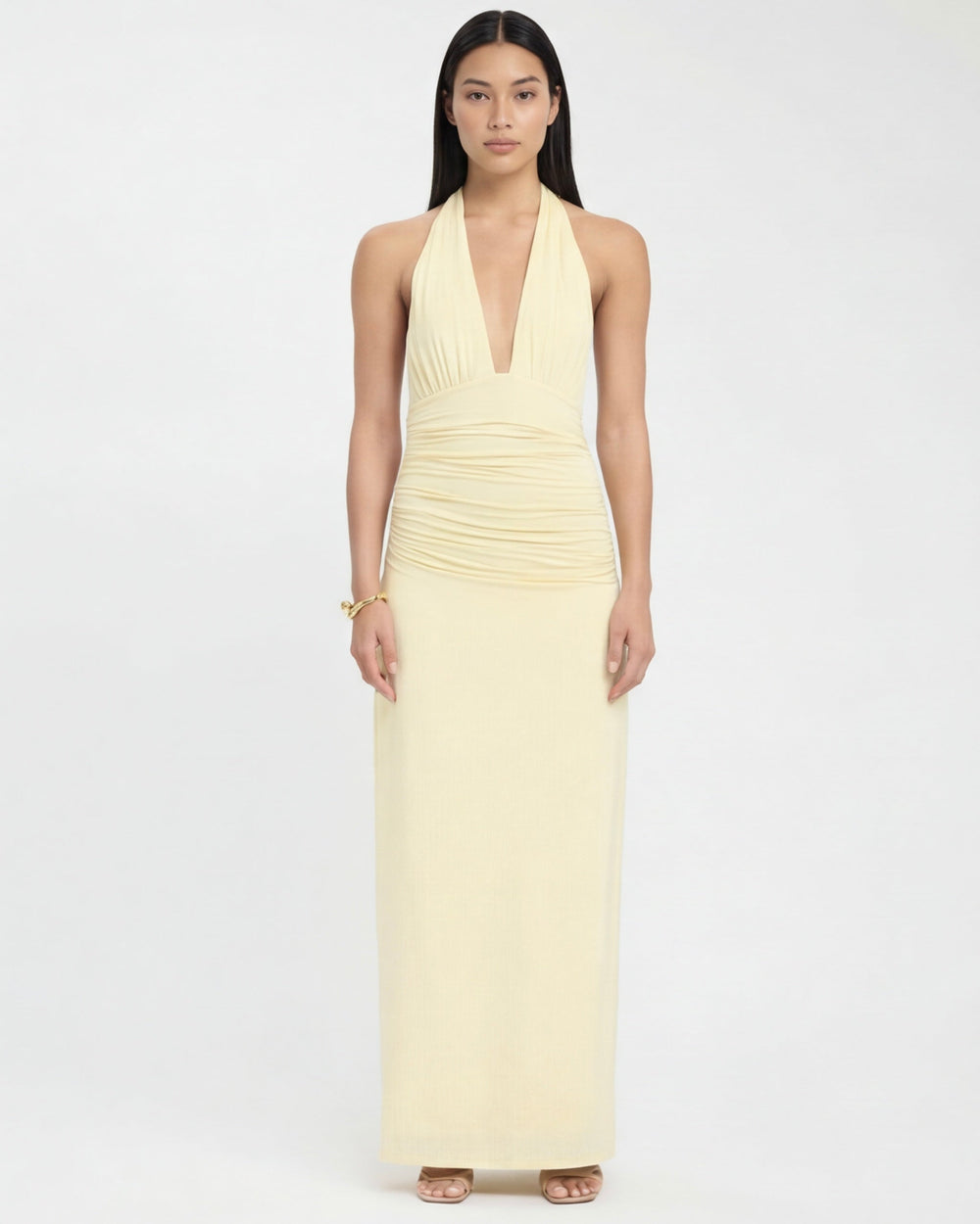 ARIA | Vestido Largo Halter Nyx