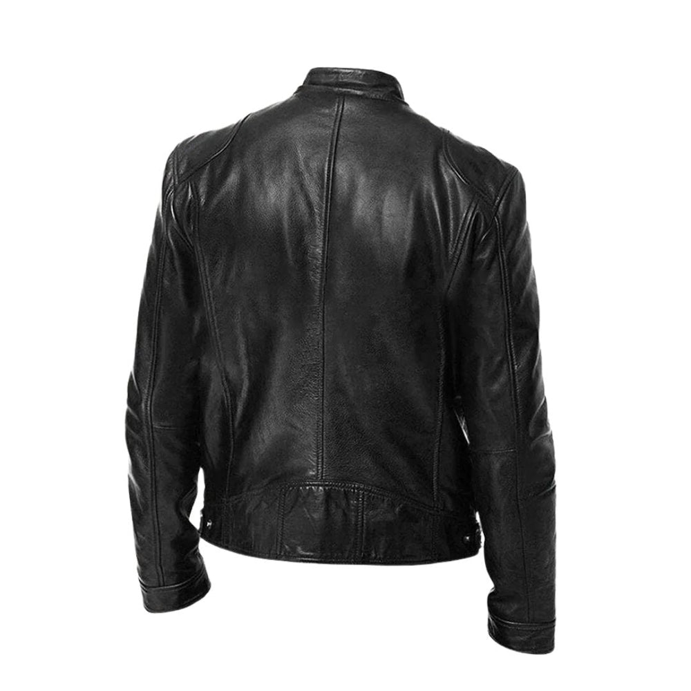 BRUNO - Chaqueta de piel de motorista™