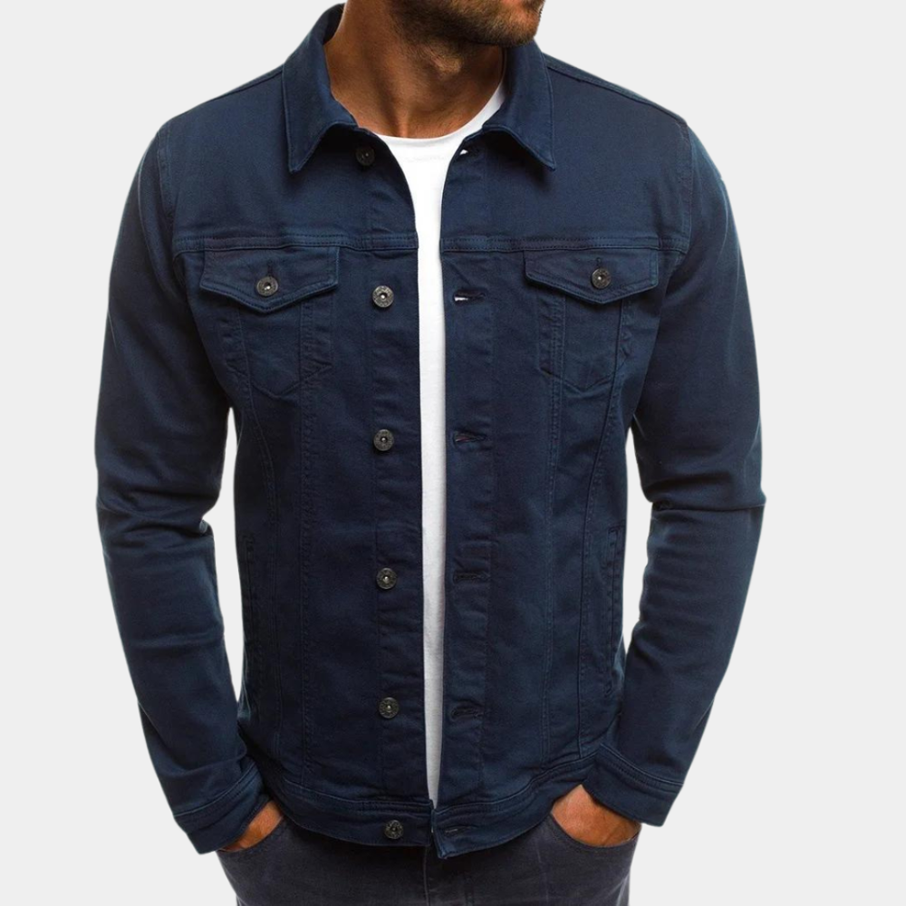 MAURO - CHAQUETA DE CAMIONERO CON BOTONES