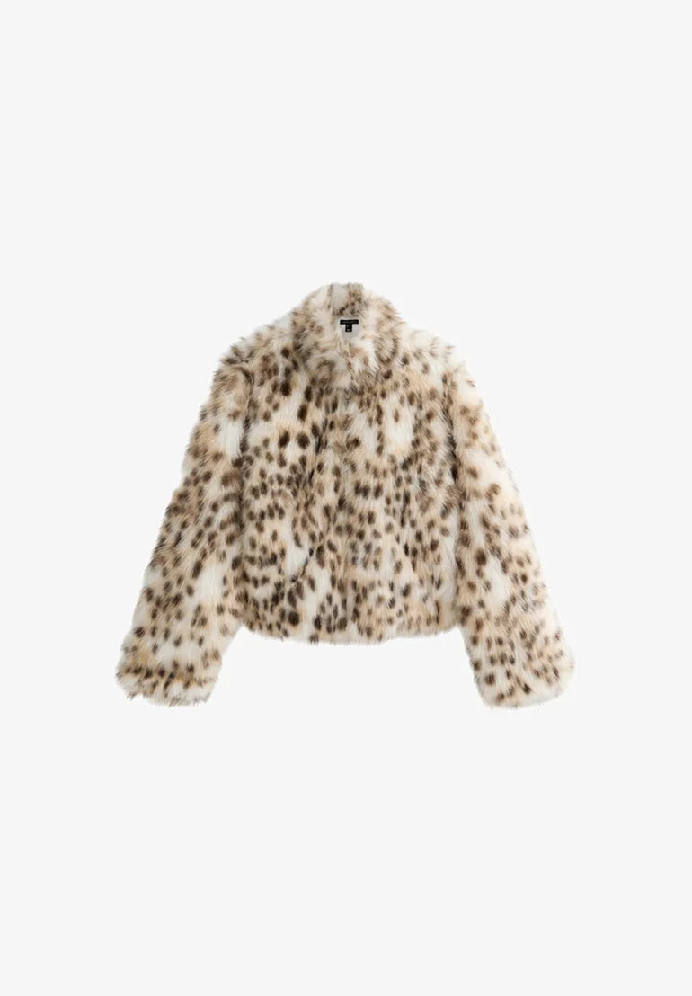 Cristina | Chaqueta Efecto Pelo