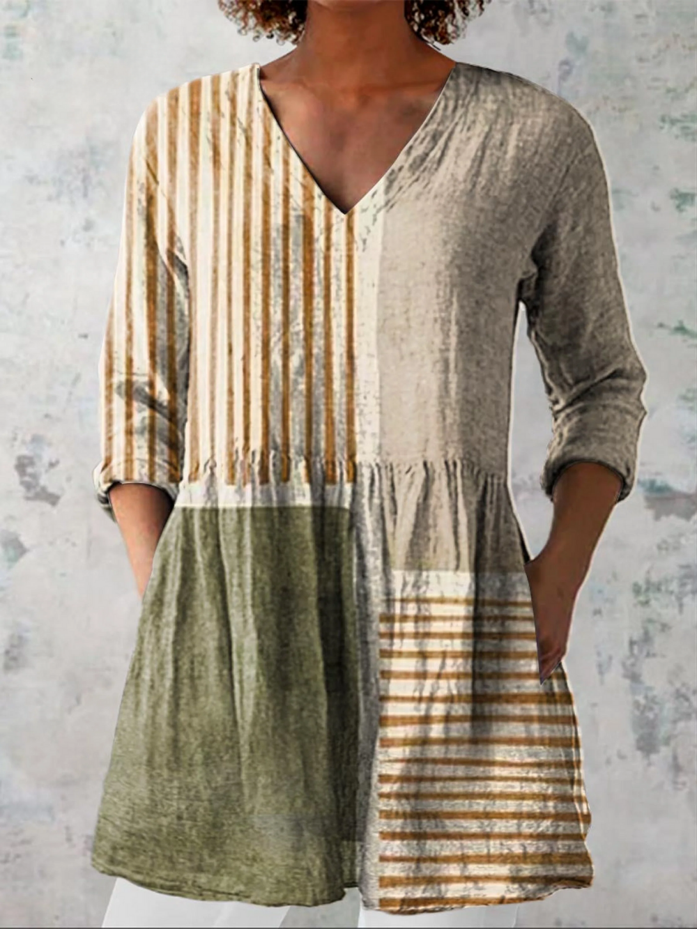 MAEVE - BLUSA LARGA DE ESTAMPADO