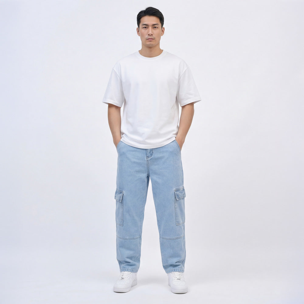 ALBERTO - Pantalón cargo denim™