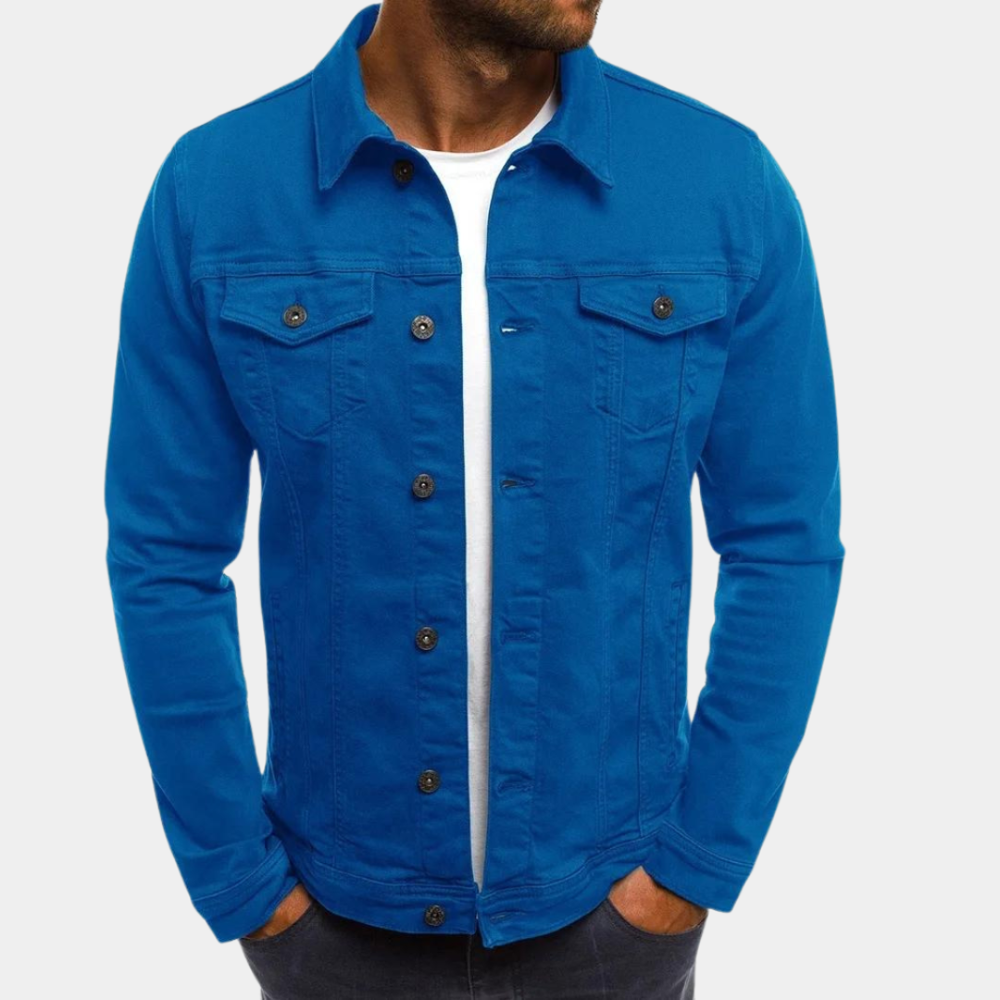MAURO - CHAQUETA DE CAMIONERO CON BOTONES