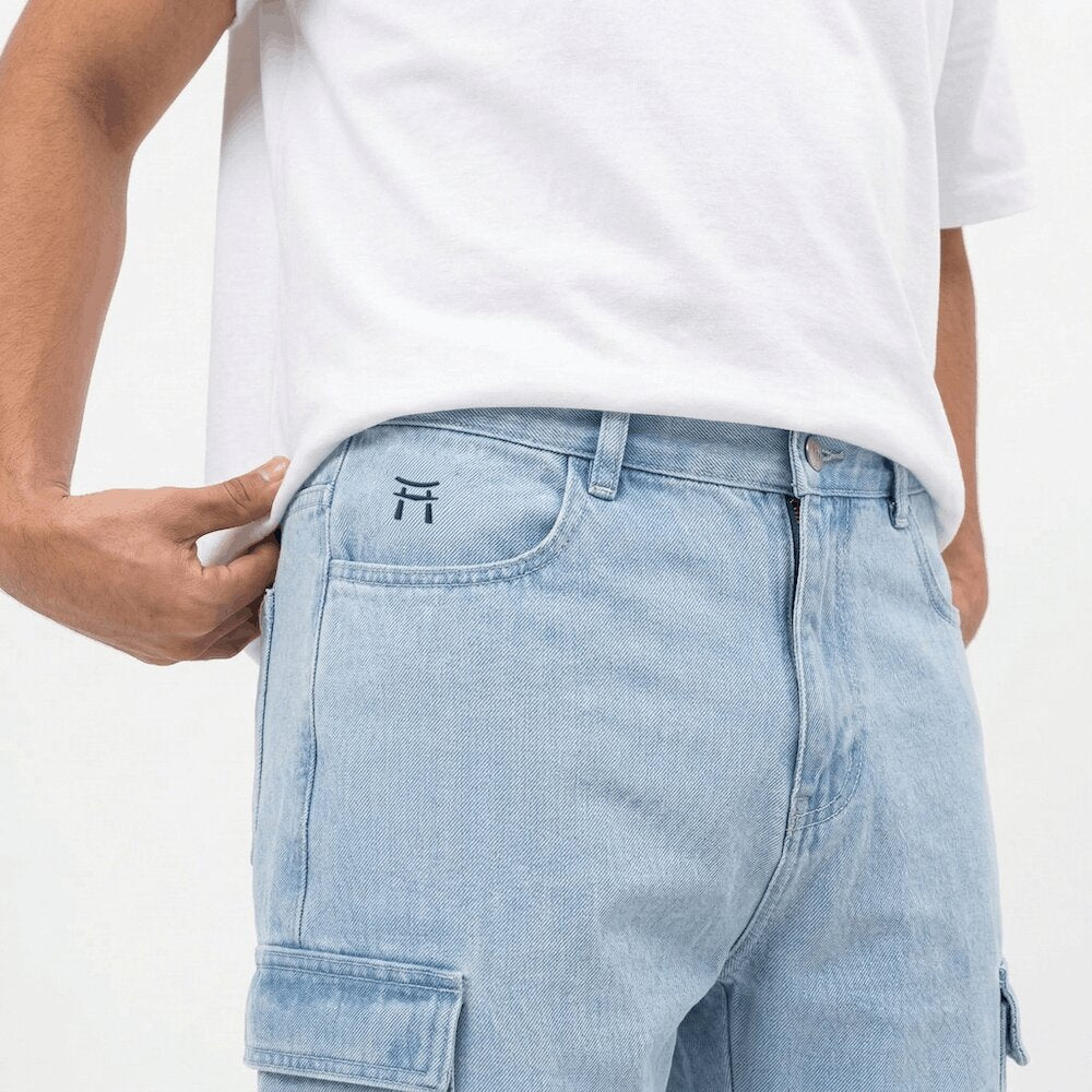 ALBERTO - Pantalón cargo denim™