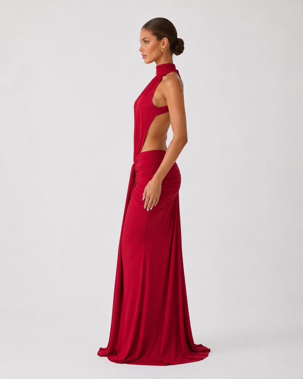 Vestido de Gala Musa Escarlata