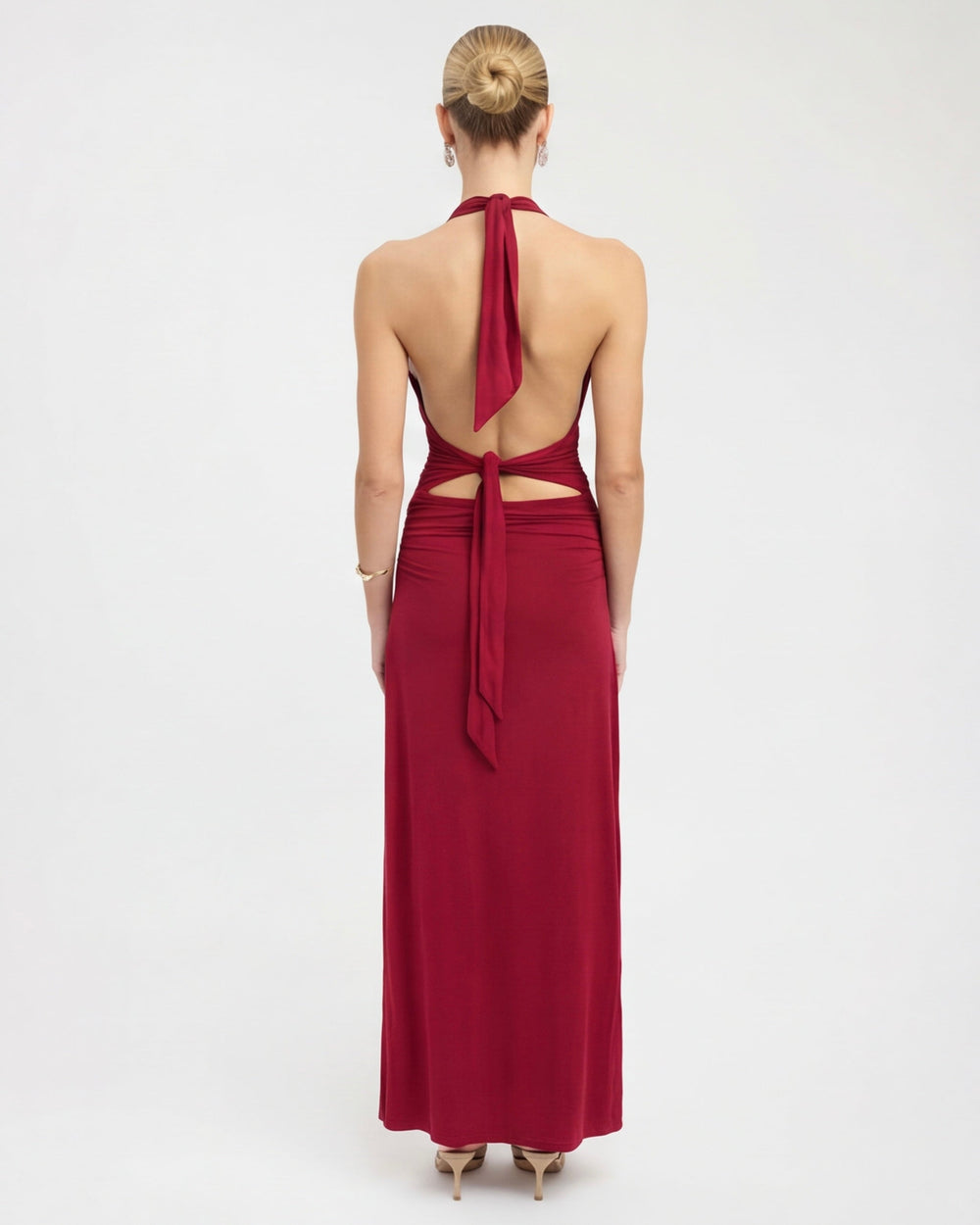 ARIA | Vestido Largo Halter Nyx