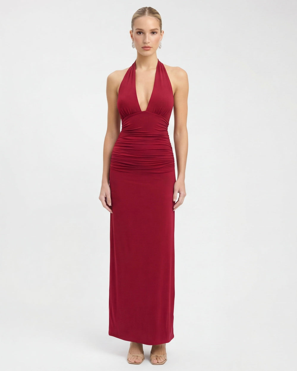 ARIA | Vestido Largo Halter Nyx