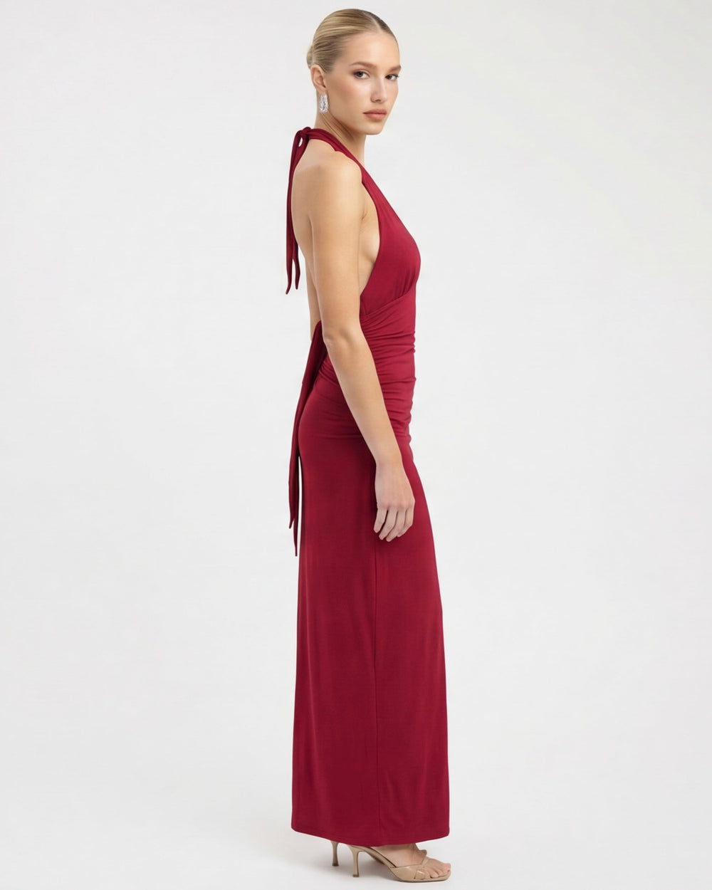 ARIA | Vestido Largo Halter Nyx