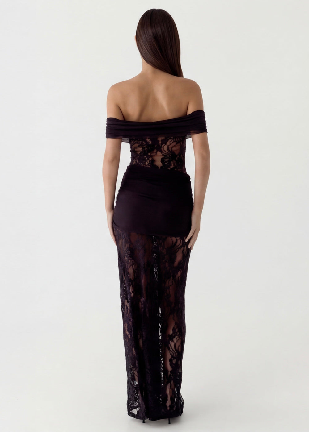 ARIA | Vestido Largo de Gala de Encaje
