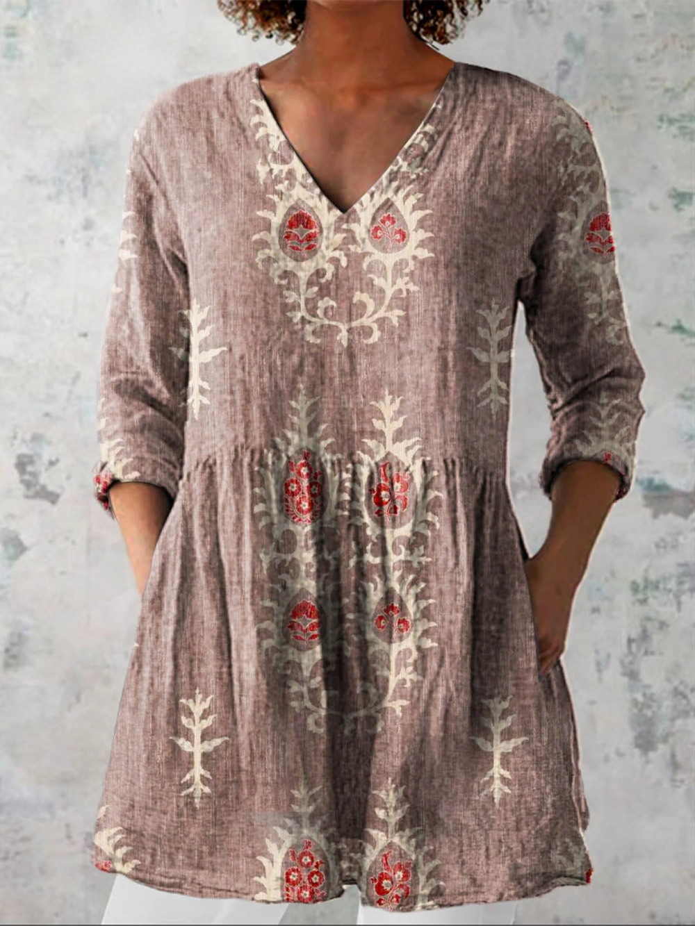 BLAIR - BLUSA LARGA DE ESTAMPADO