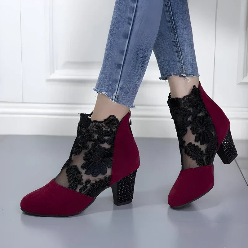 Tacones ortopédicos elegantes y transpirables