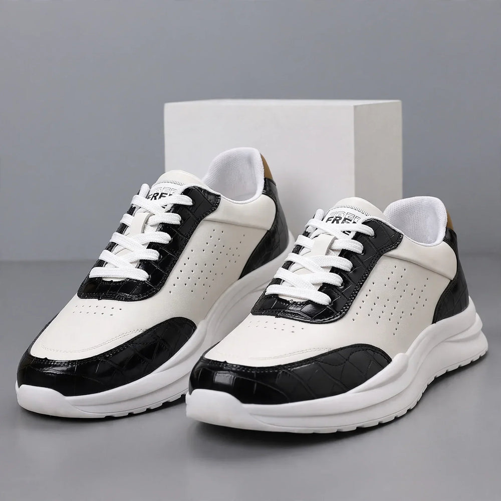 Zapatillas de piel