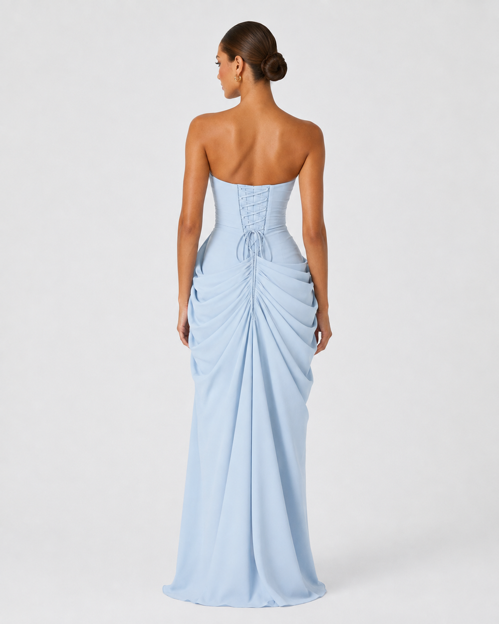 Vestido de Gala Drapeado Protagonista