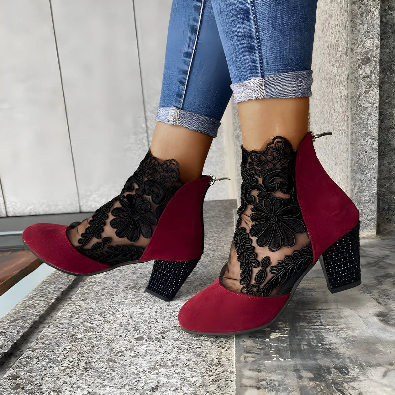 Tacones ortopédicos elegantes y transpirables