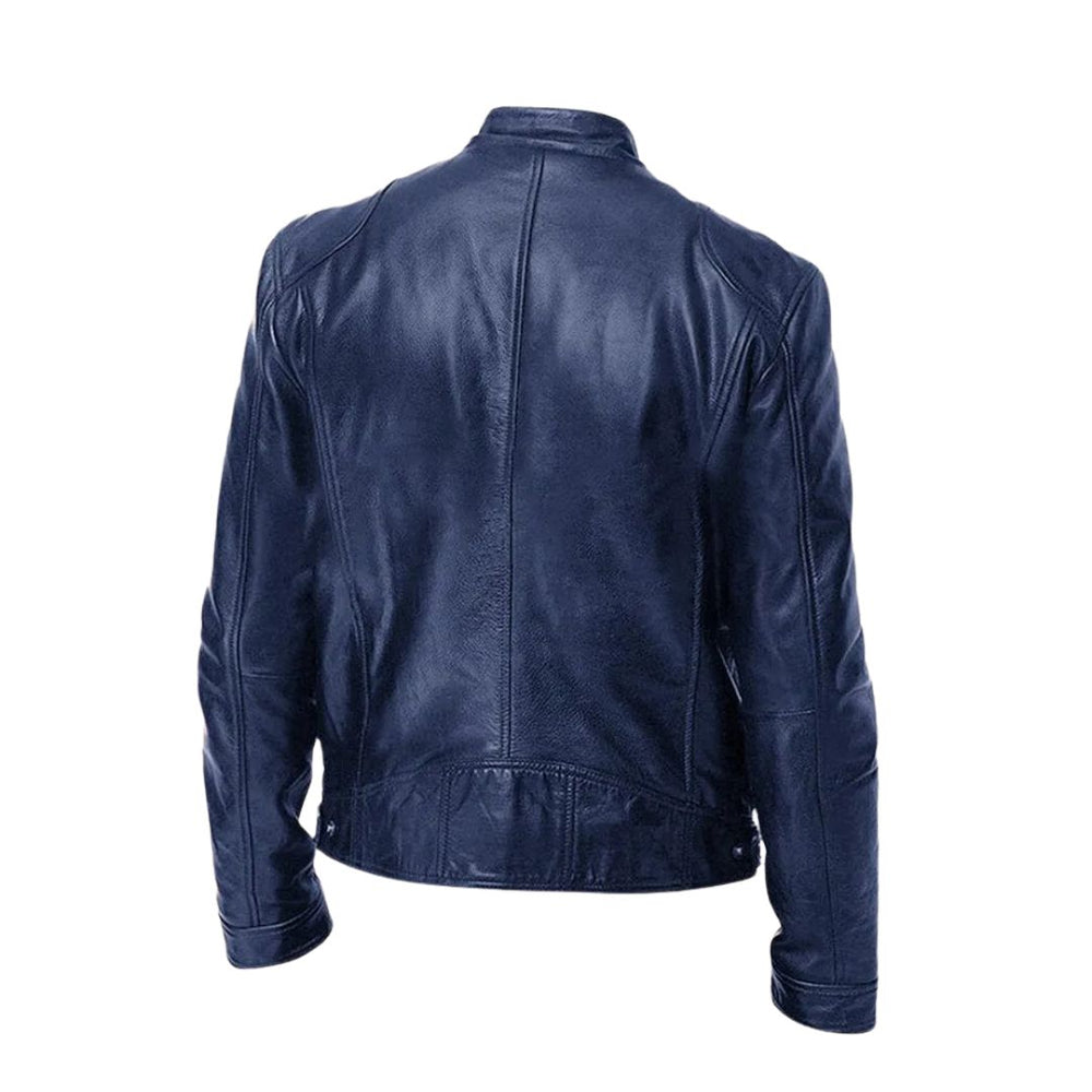 BRUNO - Chaqueta de piel de motorista™