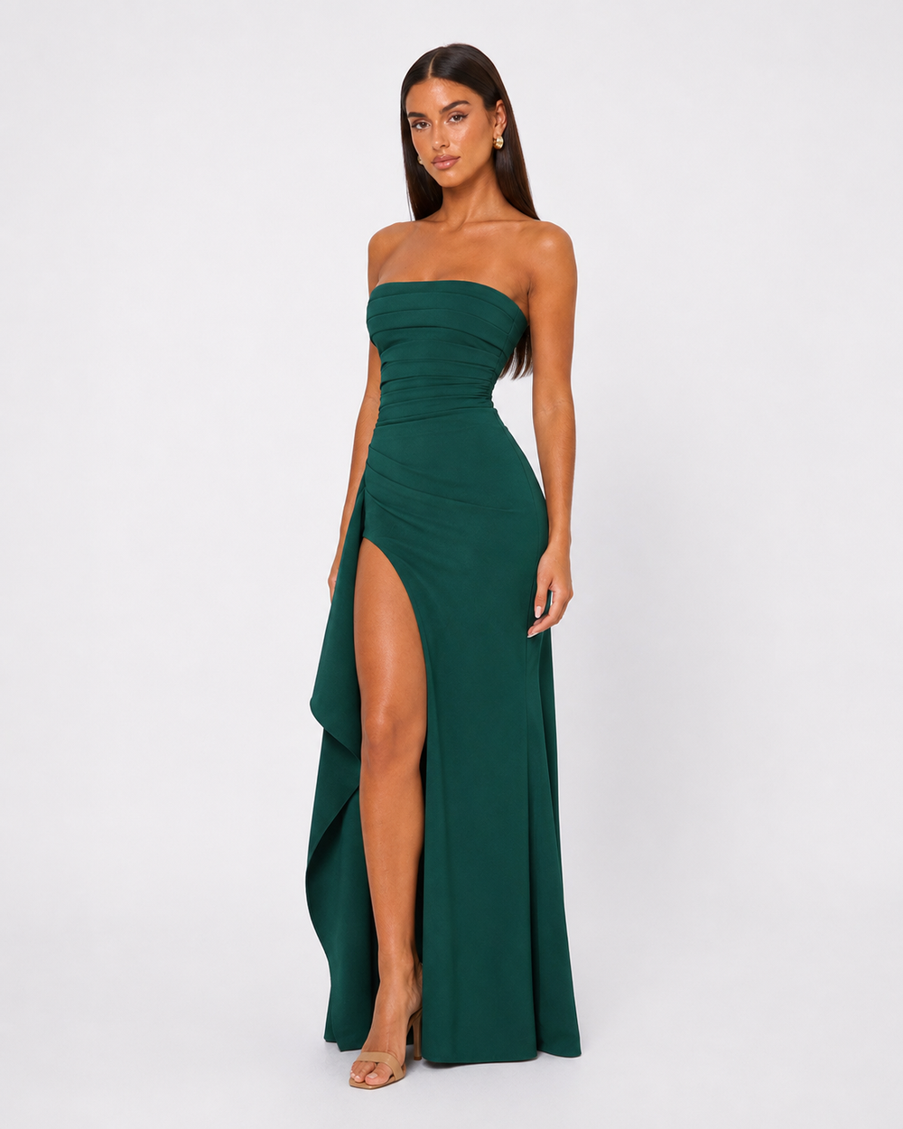 Vestido Largo Al Caer la Noche