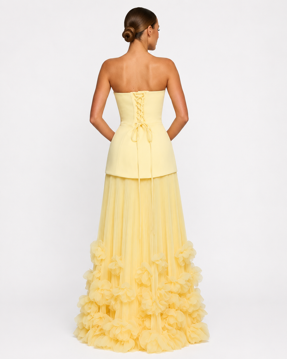 Vestido Largo de Gala Roseta