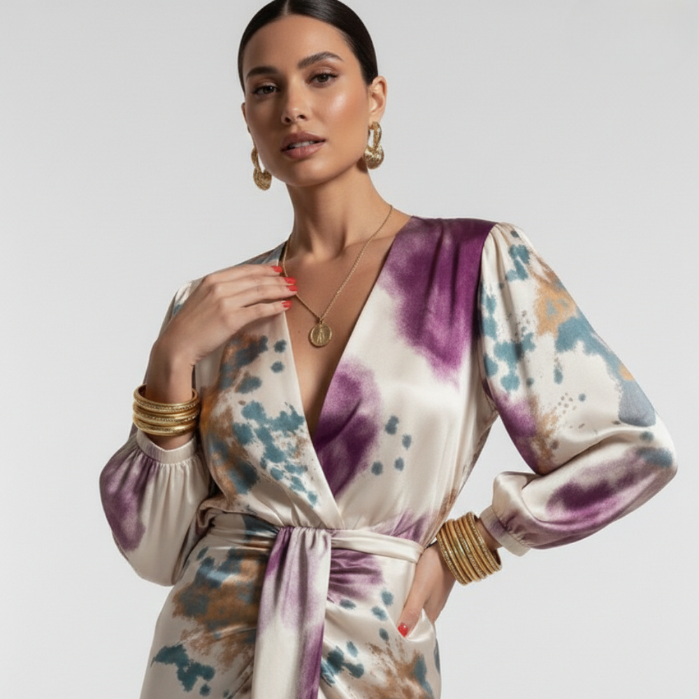 FRANCESCA - VESTIDO MIDI FLORAL