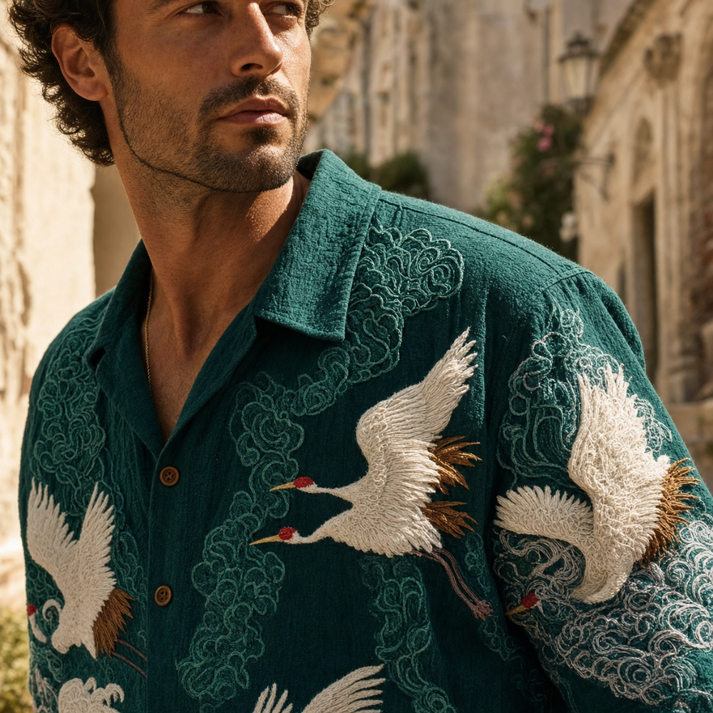 AURELIO - CAMISA DE VERANO CON DISEÑO