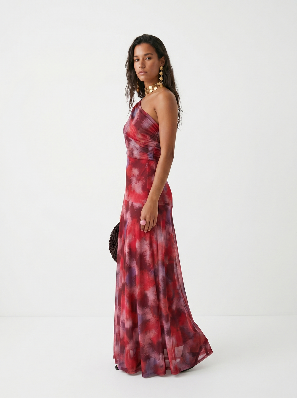 CARLA - VESTIDO LARGO ELEGANTE