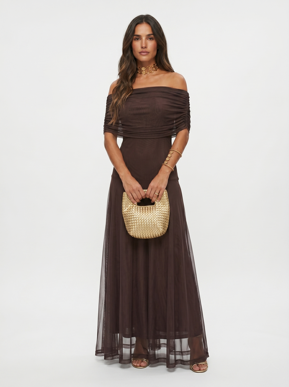 CARLA - VESTIDO LARGO ELEGANTE