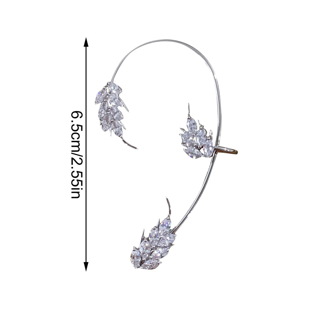 Elysian Leaf Ear Cuff - Coppia