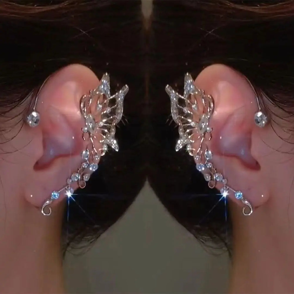 Etherea Butterfly Ear Cuff - Paio