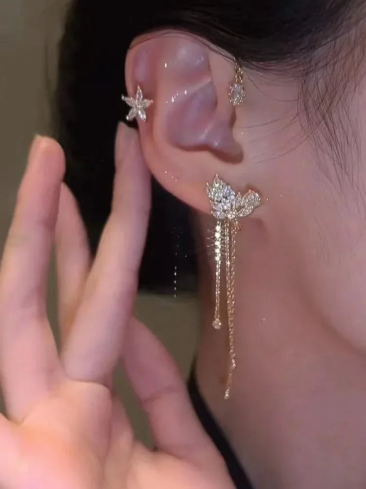 Aurora Starfall Ear Cuff