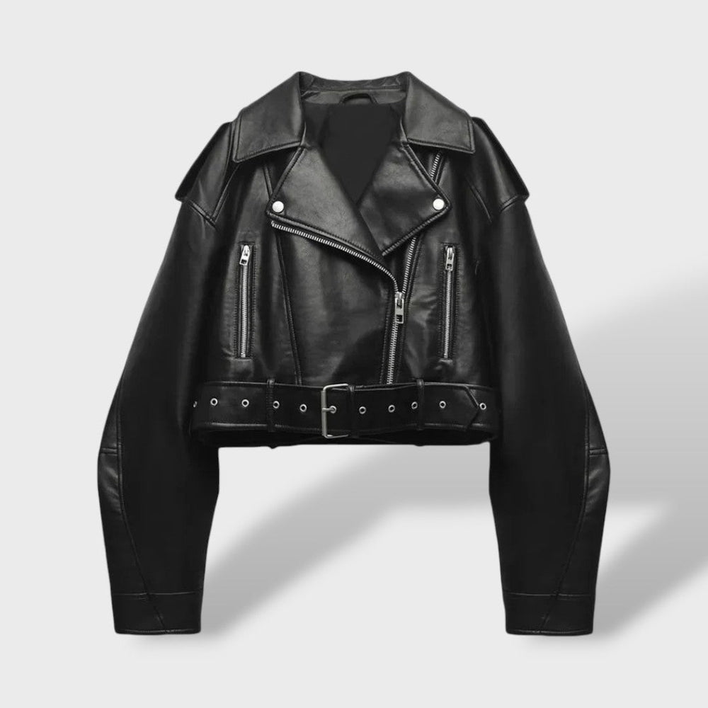 SCARLETT - CAZADORA BIKER OVERSIZE