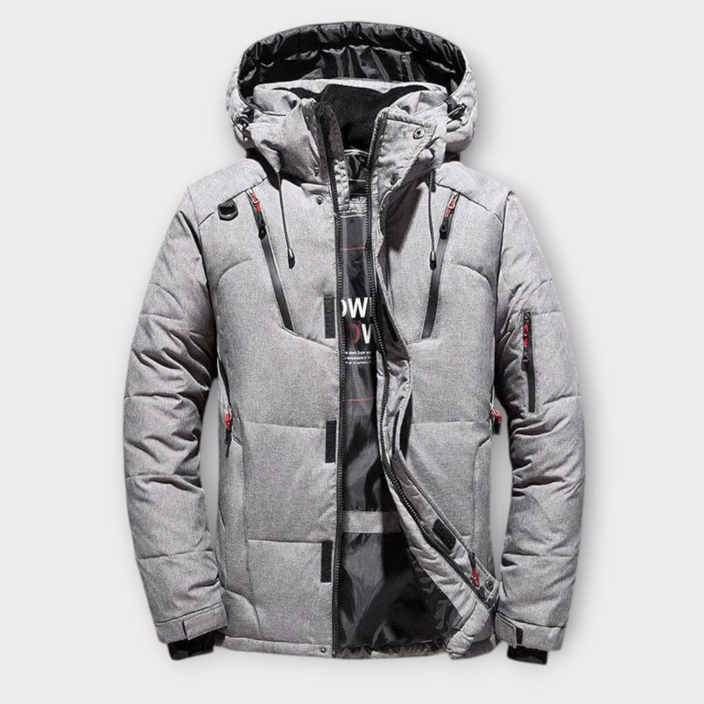 Álvaro | Parka masculina de invierno sólida