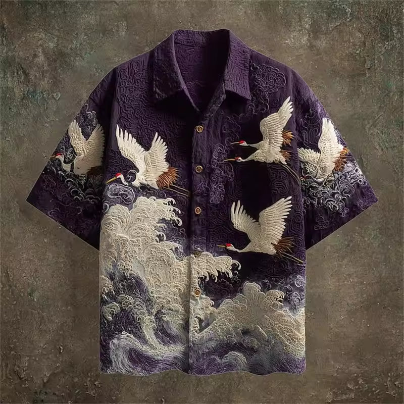 AURELIO - CAMISA DE VERANO CON DISEÑO