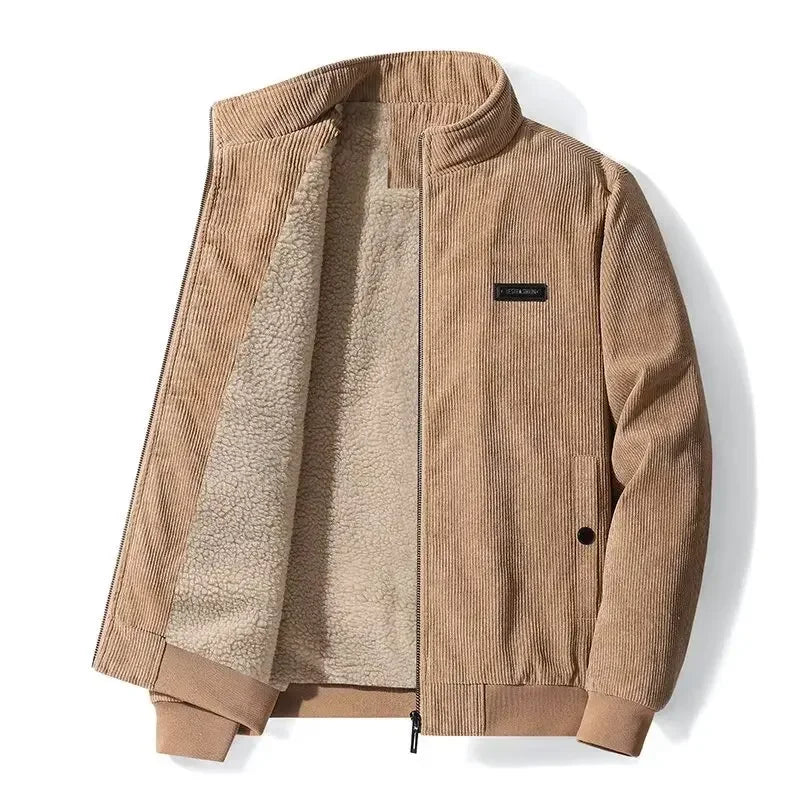 Mateo | Chaqueta de Pana Con Forro de Felpa