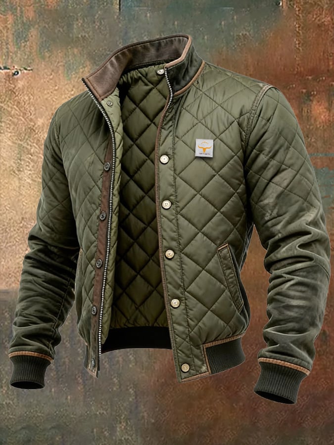 Franco | Elegante Chaqueta Acolchada