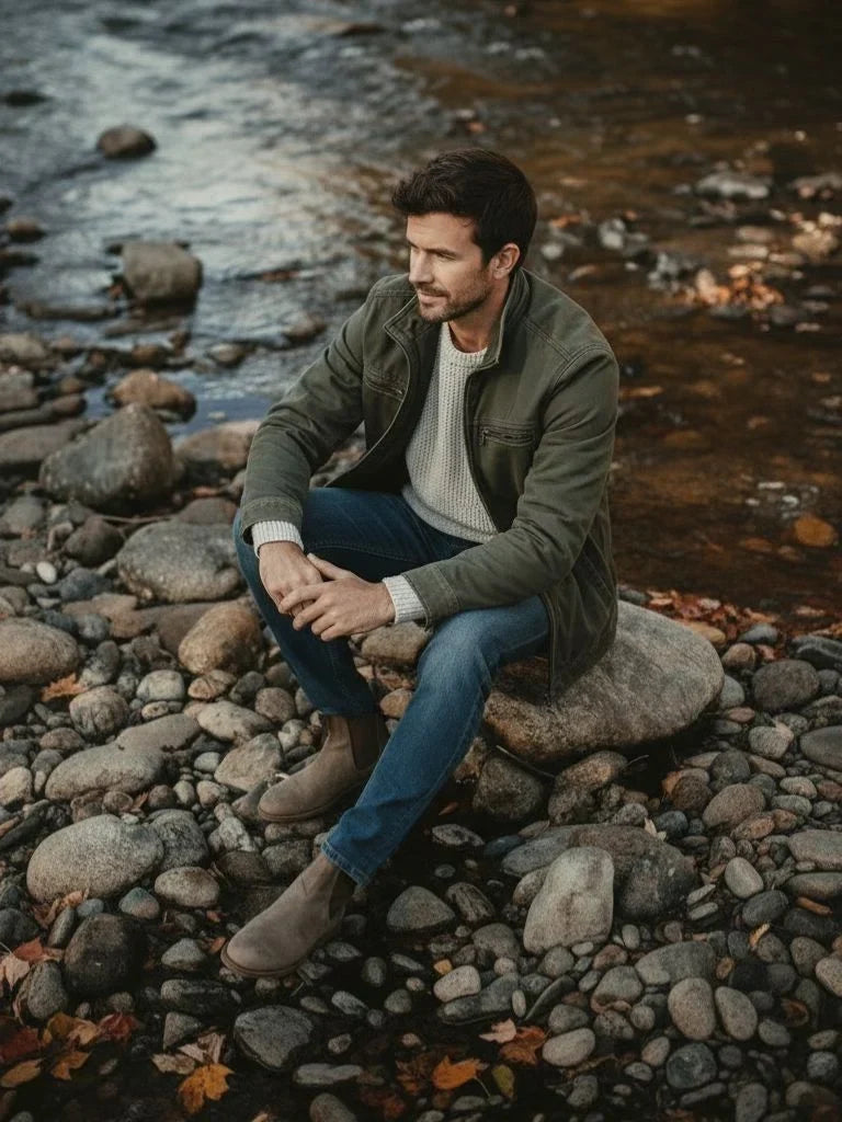 ALONSO - Chaqueta de ante vintage™