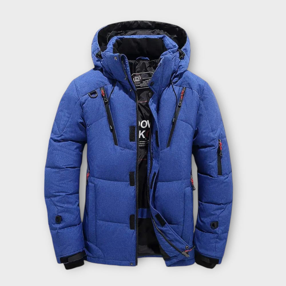 Álvaro | Parka masculina de invierno sólida