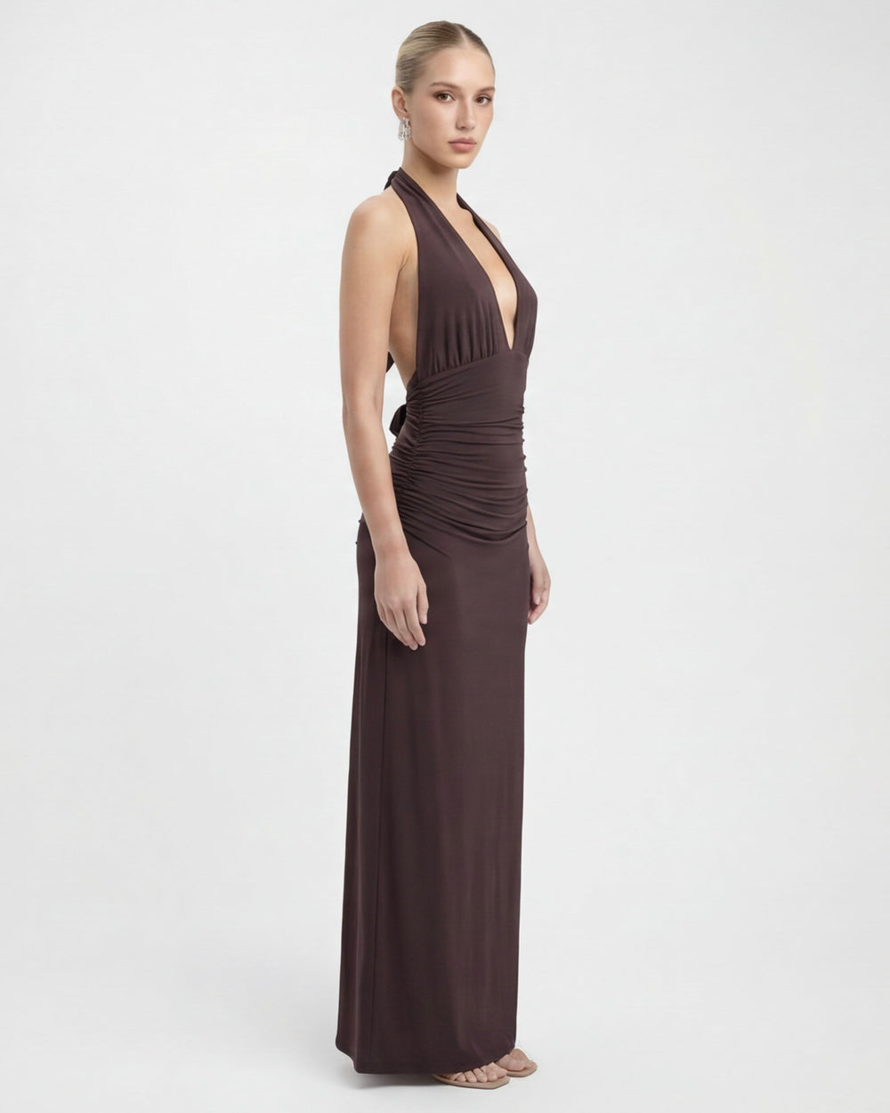 ARIA | Vestido Largo Halter Nyx