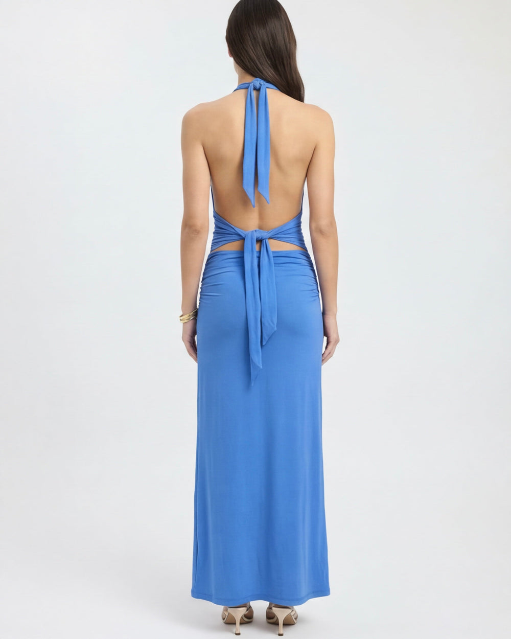 ARIA | Vestido Largo Halter Nyx