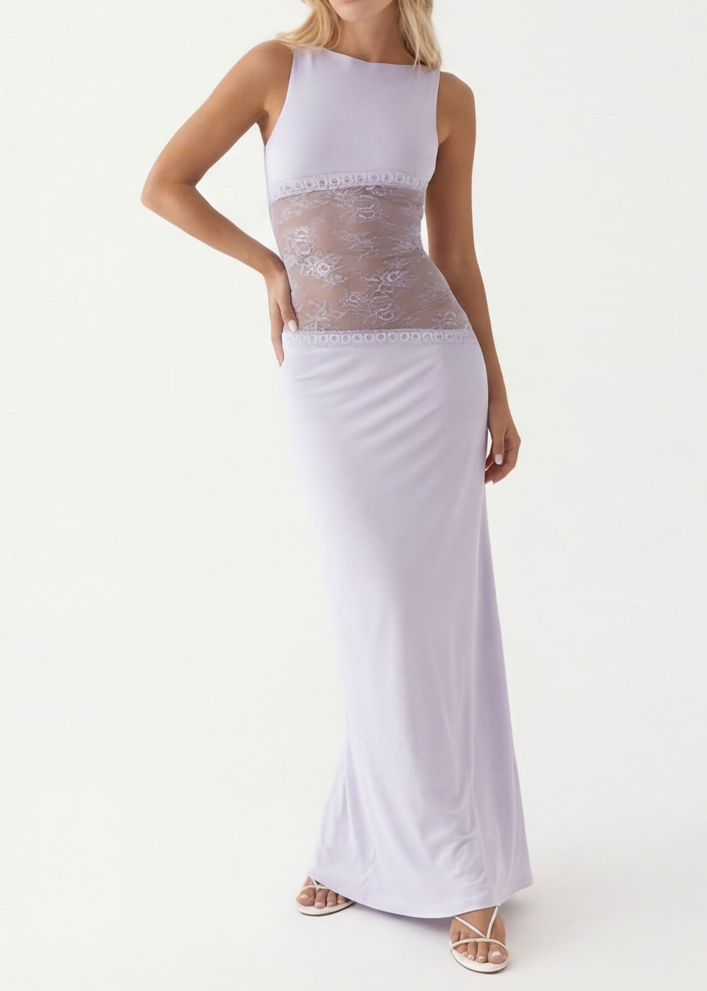 ARIA | Vestido Largo Corte Velo