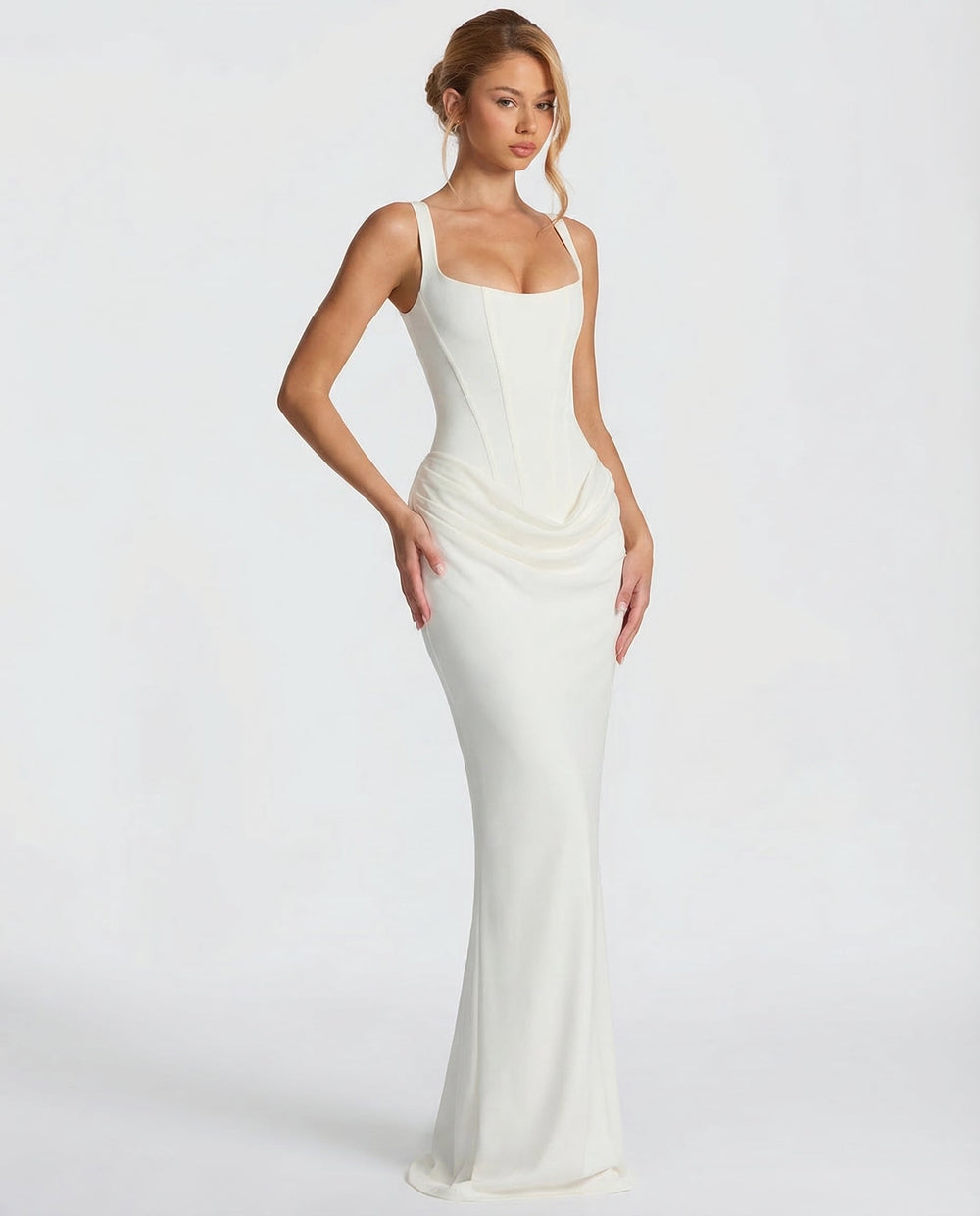 ARIA | Vestido Largo Reloj de Arena