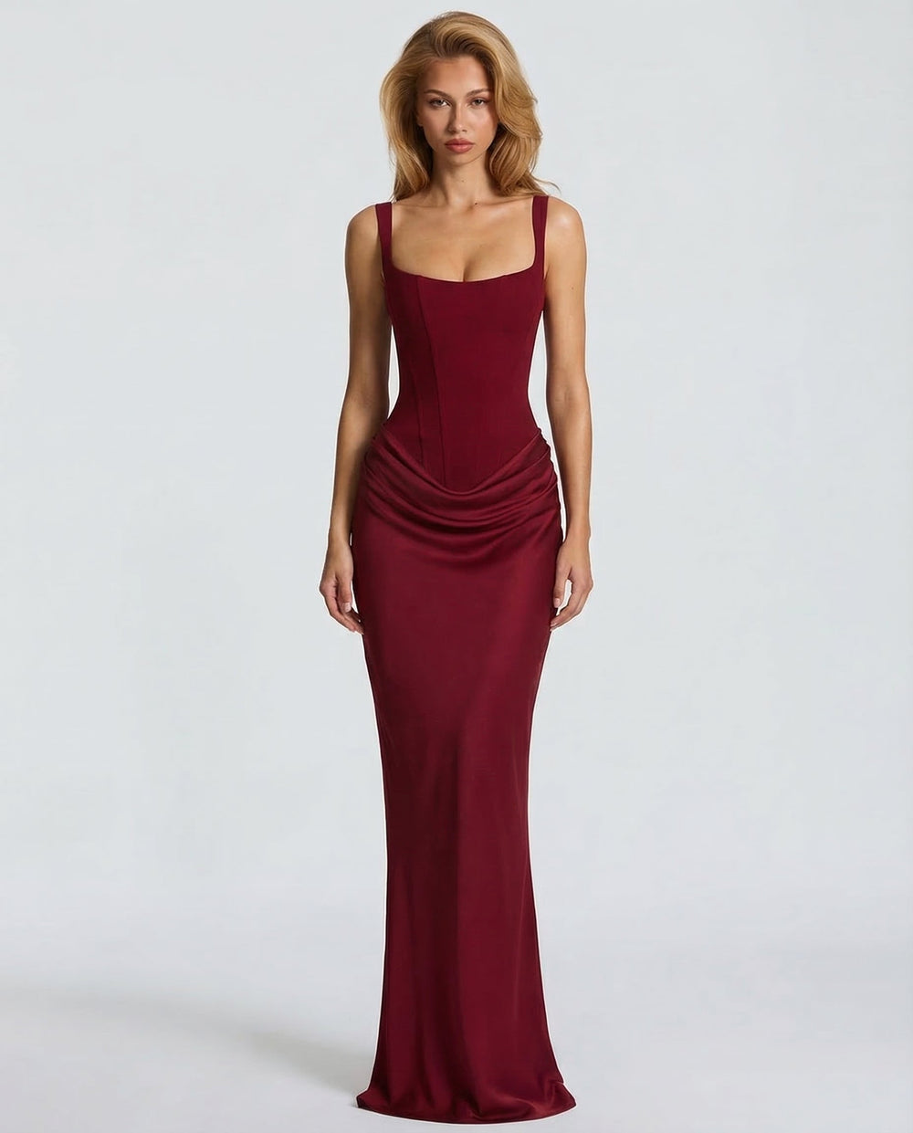 ARIA | Vestido Largo Reloj de Arena