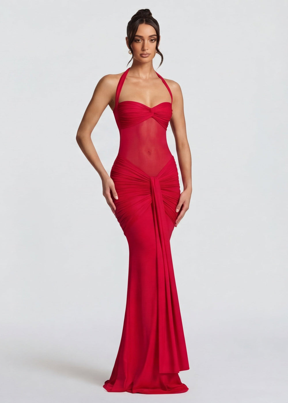 ARIA | Vestido de Gala Reloj de Arena Sirena