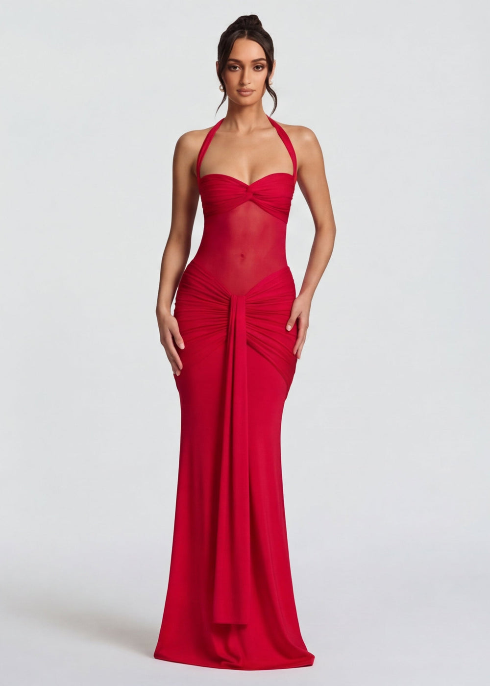 ARIA | Vestido de Gala Reloj de Arena Sirena