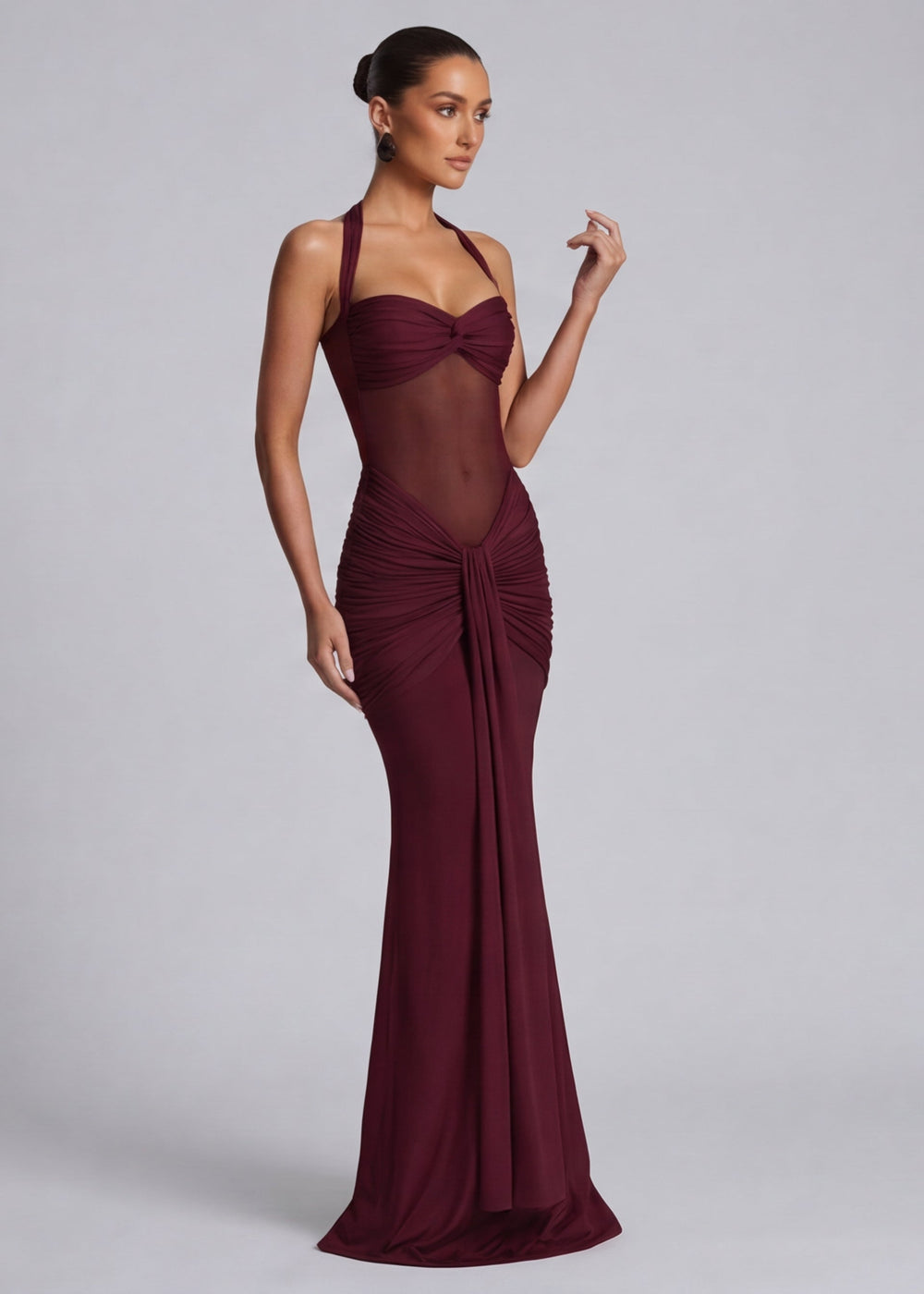 ARIA | Vestido de Gala Reloj de Arena Sirena