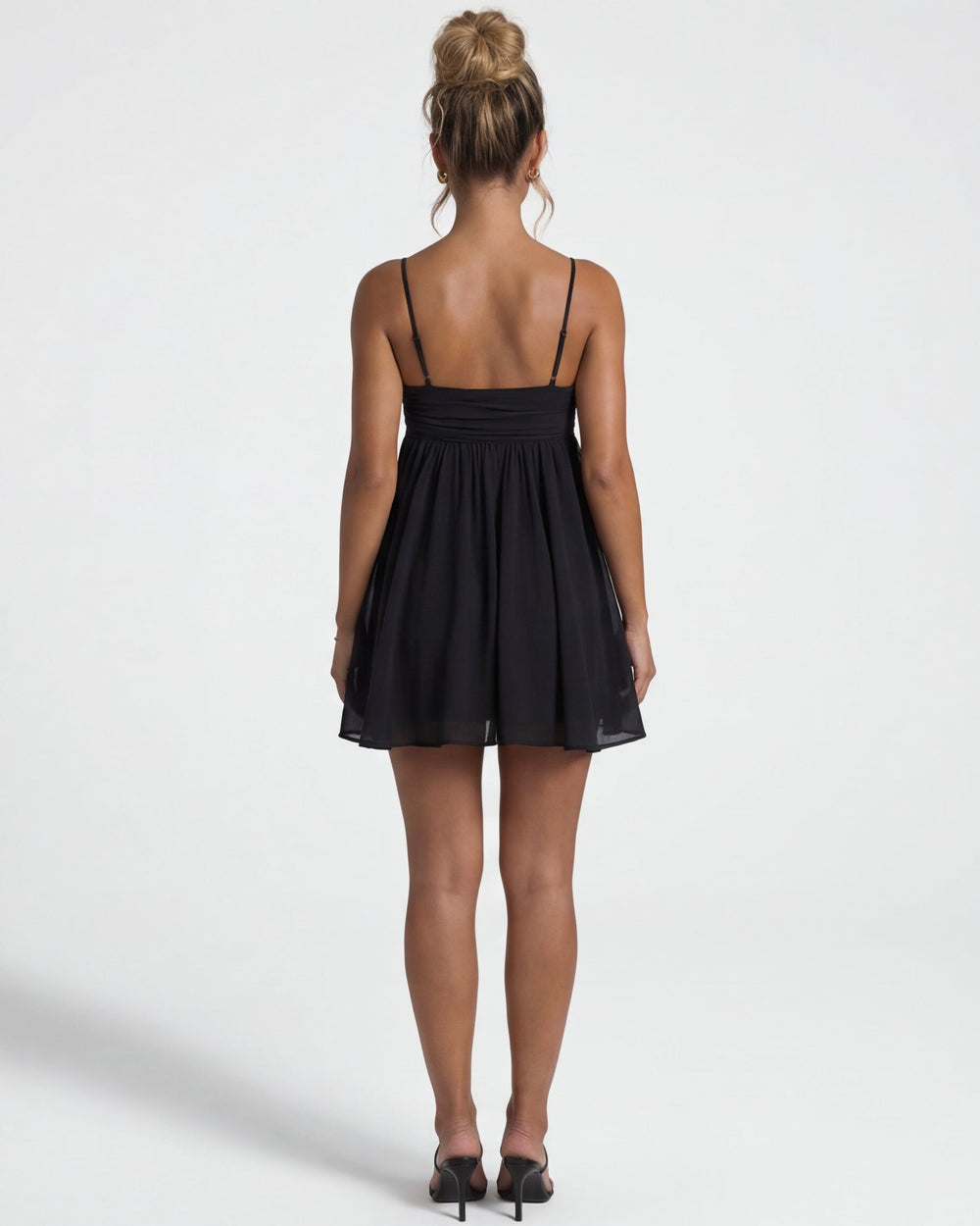 AINHOA - Minivestido babydoll vuelo™