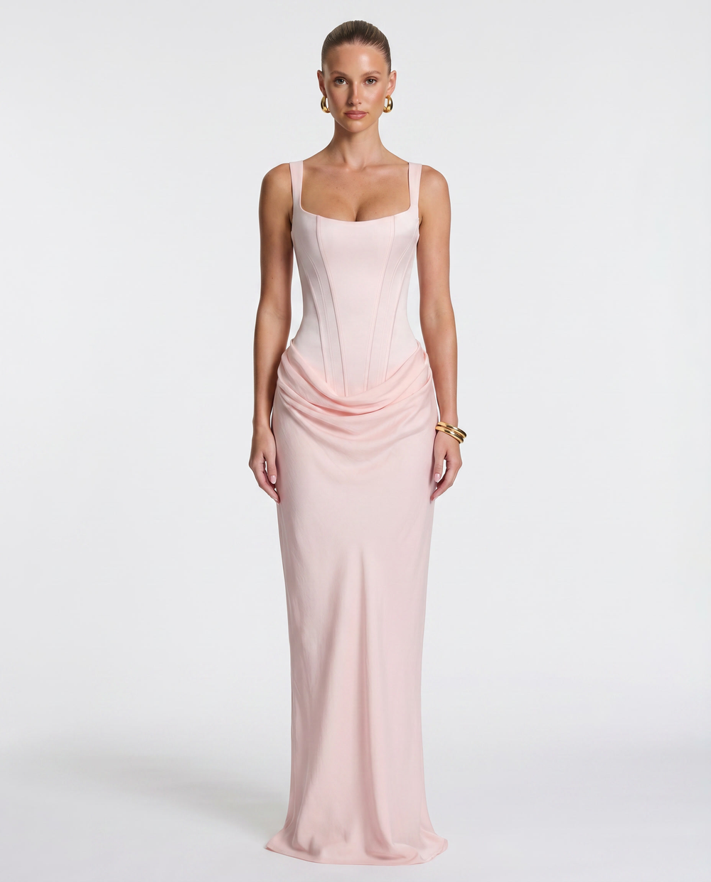 ARIA | Vestido Largo Reloj de Arena