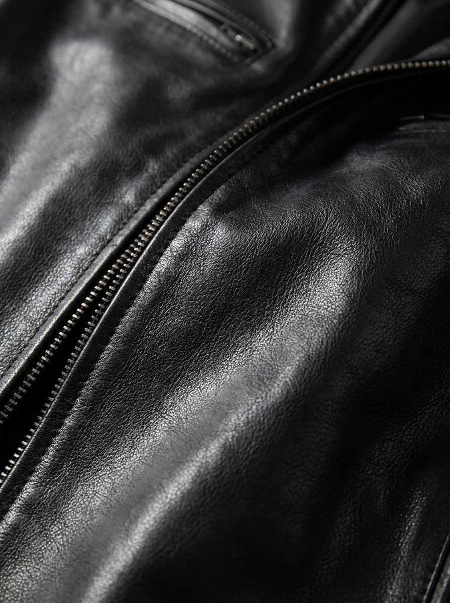 BRUNO - Chaqueta de piel de motorista™