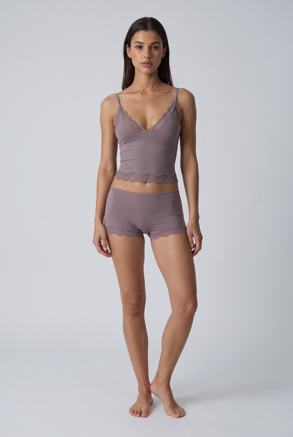 Conjunto de Encaje Noches Suaves